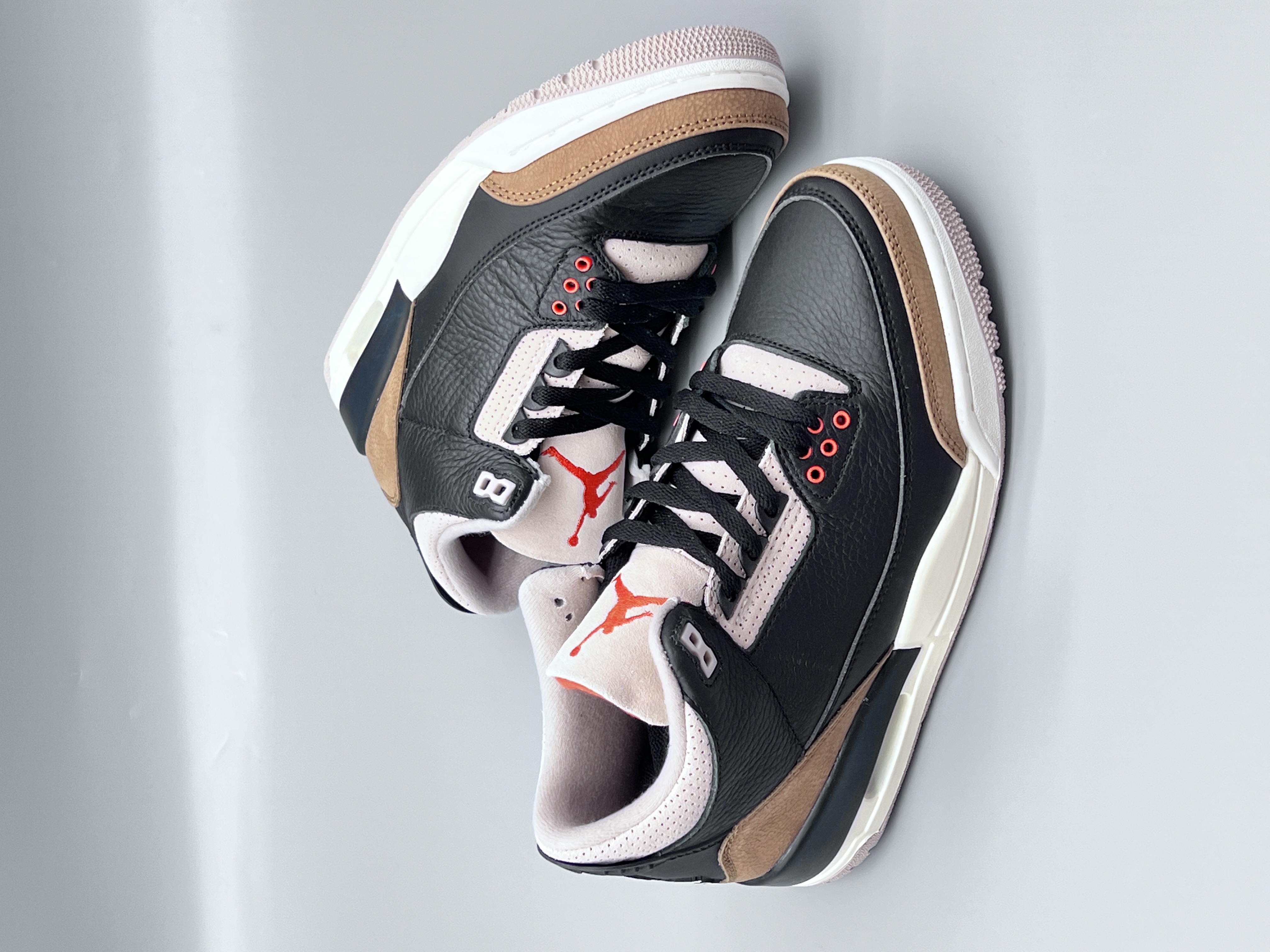 New 2022 Air Jordan 3 Retro Black Brown White Shoes New 2022 Air Jordan 3 Retro Black Brown White Shoes